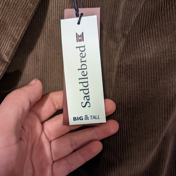 Saddlebred Big and Tall 56L Sports Coat - Picture 2 of 7